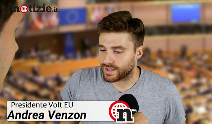 Andrea Venzon, presidente Volt Europa