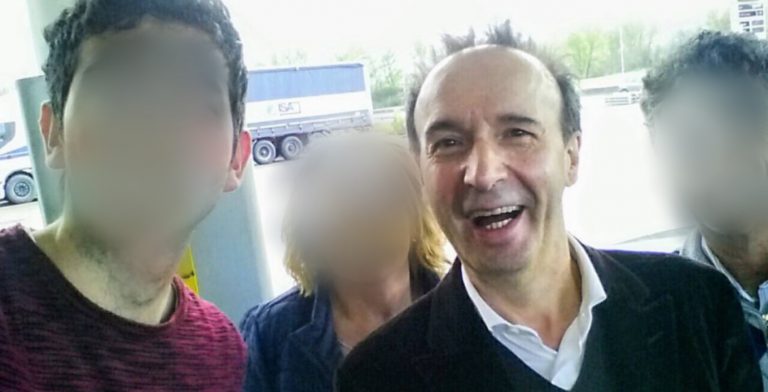 Benigni ricoverato a Sassari