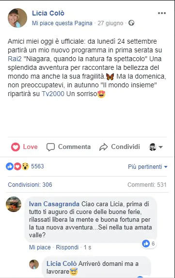 Il messaggio