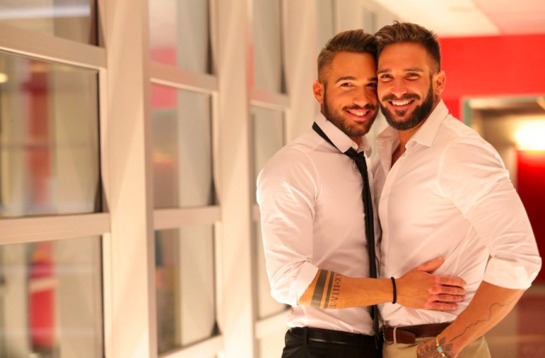 Alex Migliorini con Alessandro D'Amico Alex Migliorini con Alessandro D'Amico