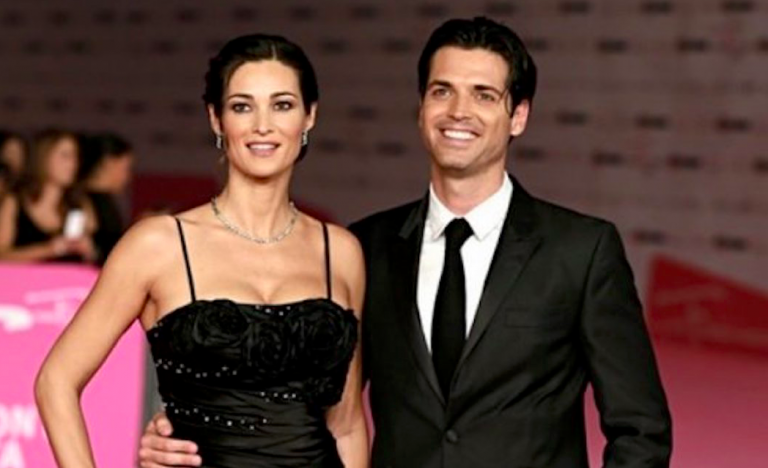 Manuela Arcuri con il fratello Sergio