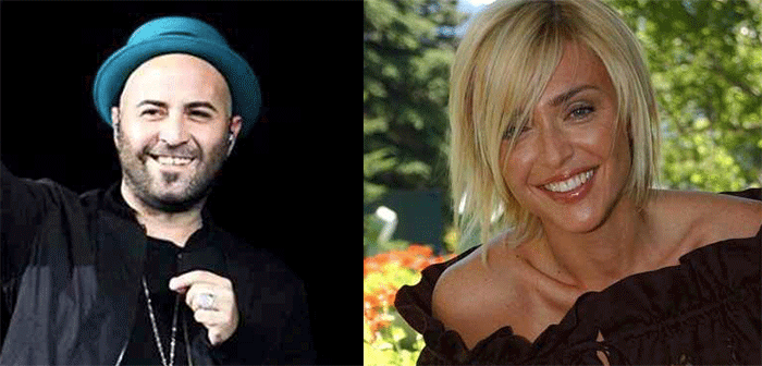 paola barale e giuliano sangiorgi