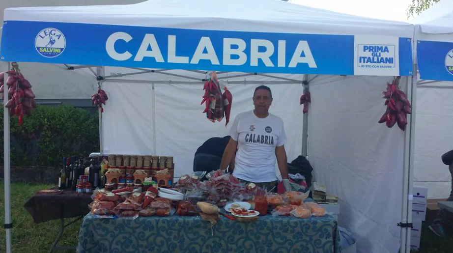 La Calabria a Pontida