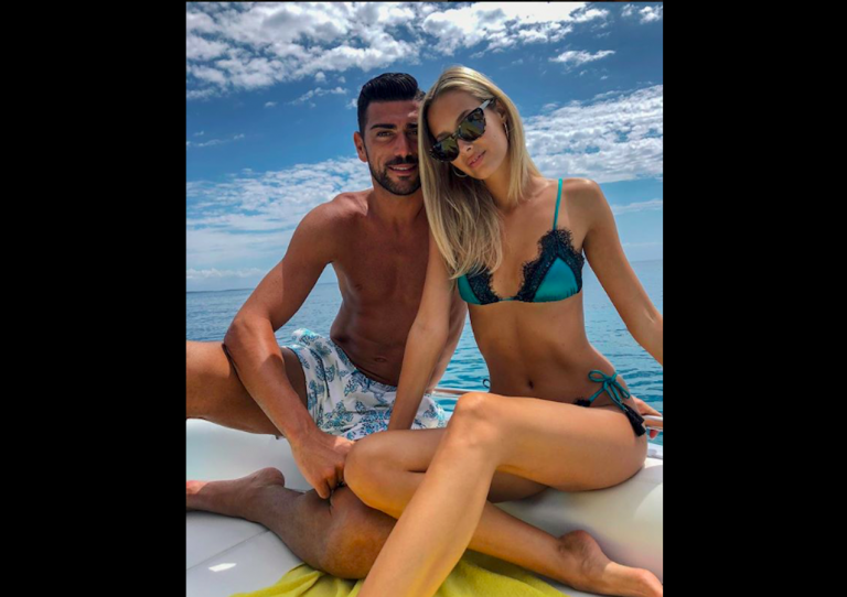 Viky Varga e Graziano Pellè