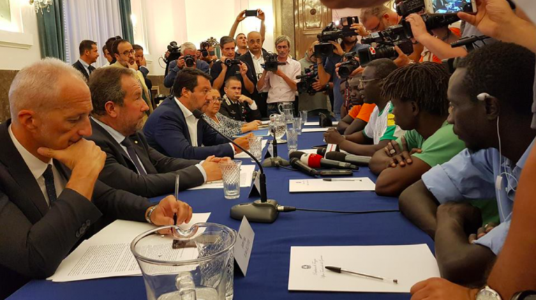 Lotta al caporalato e alla mafia