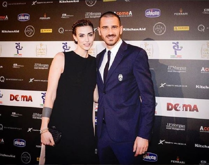 Martina Maccari e Leonardo Bonucci