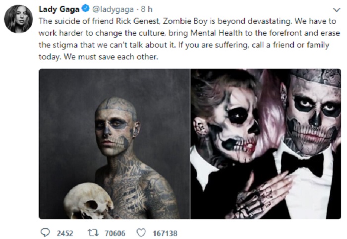 Zombie boy