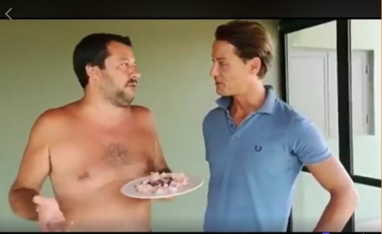 salvini video pescheria