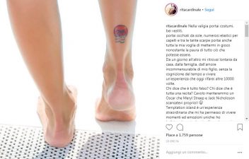 Tatuaggio Rita Cardinale