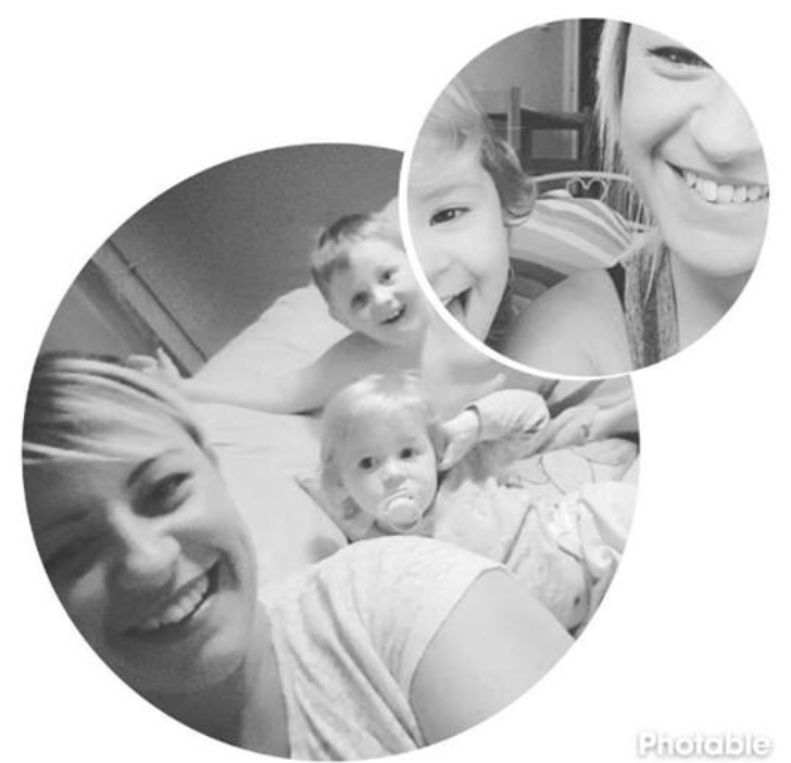 Aimee e i figli in una foto dalla sua pagina commemorativa