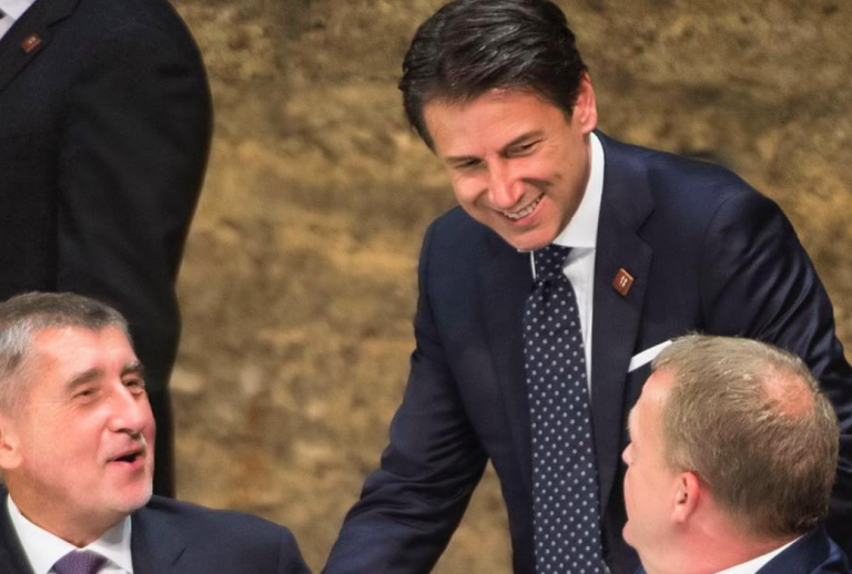 Conte a Salisburgo sui migranti