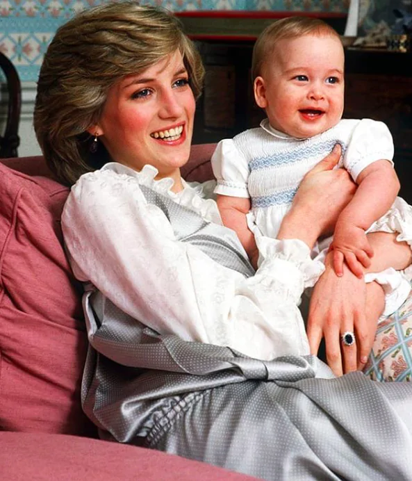 Diana con il piccolo William