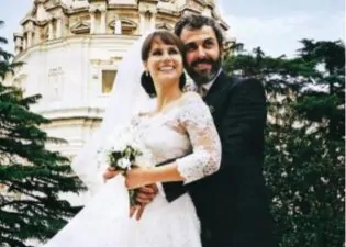 Lorena Bianchetti e il marito