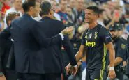 Ronaldo esce in lacrime