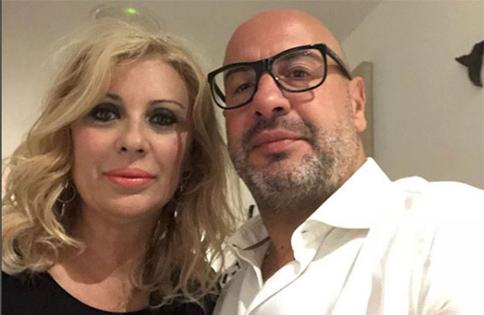 Tina Cipollari con il nuovo compagno
