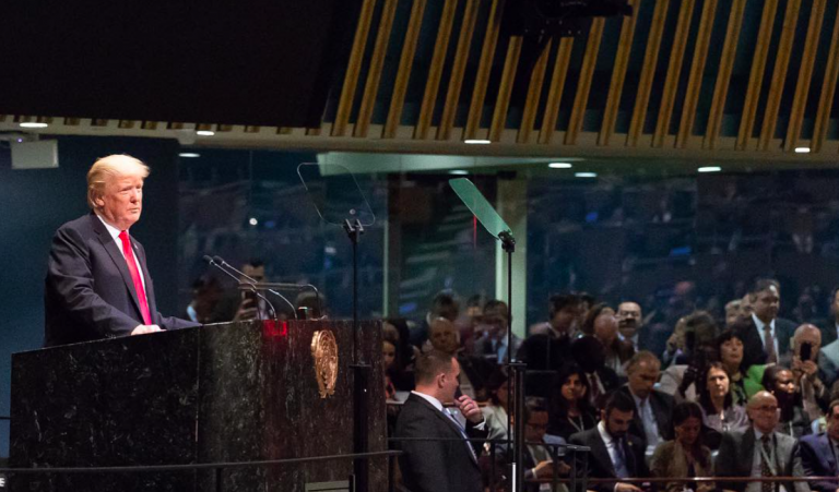 Trump all'assemblea Onu