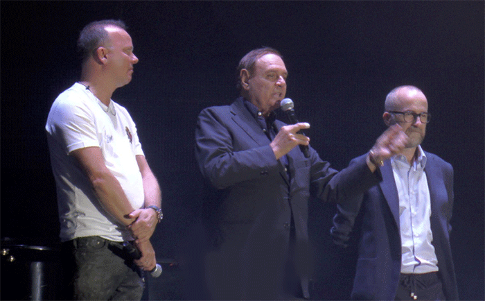 Mastella con Gigi D'Alessio