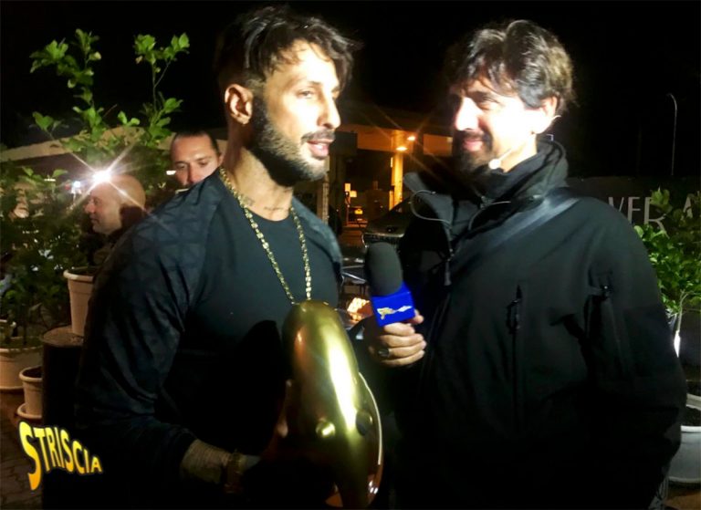 Fabrizio Corona a Striscia la Notizia