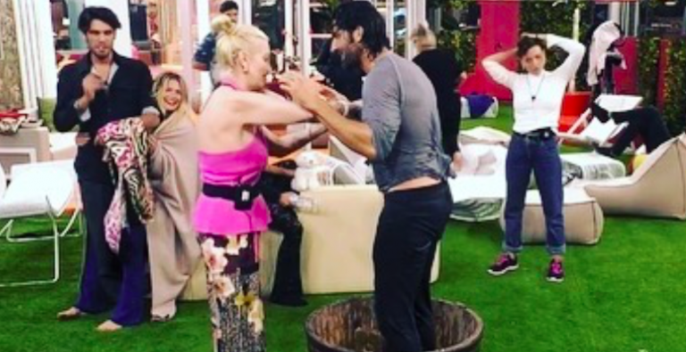 Gf Vip, la Marchesa e Walter Nudo