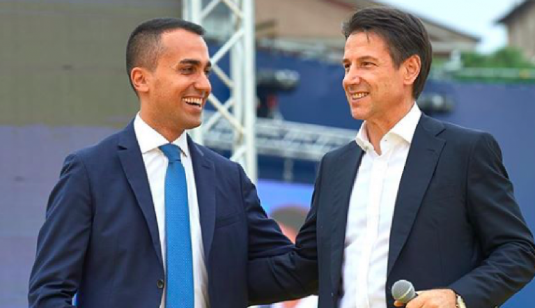 M5S, Conte e Di Maio a Roma