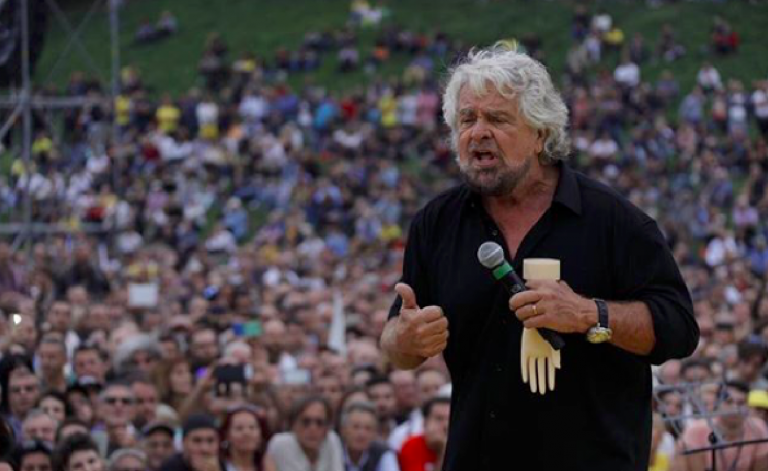 M5S, Grillo contro il Colle