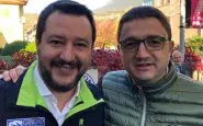 Maurizio Fugatti con Salvini