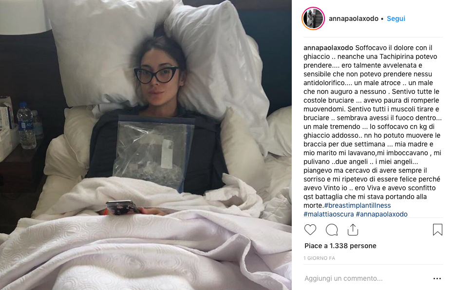 annapaola xodo protesi seno infezione