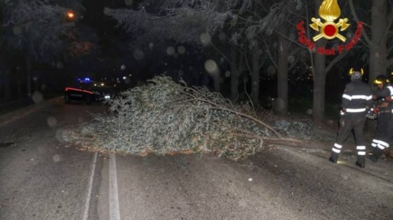 bufera di vento a Milano