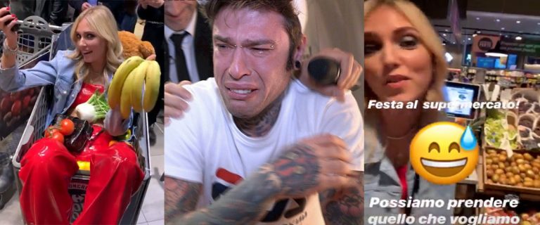 fedez festa supermercato
