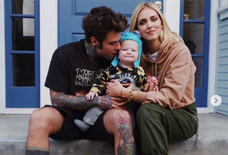 Fedez e famiglia