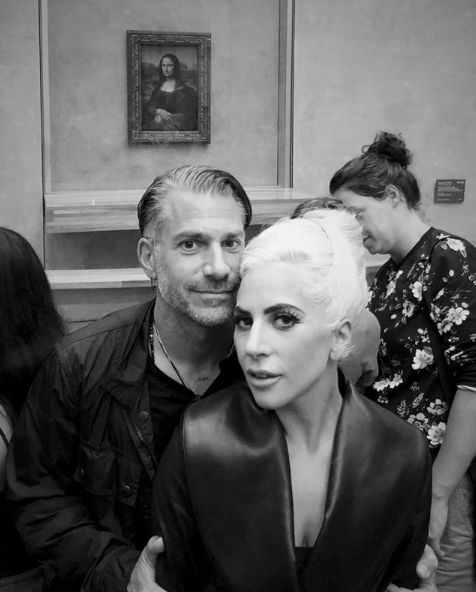 Lady Gaga con il futuro marito