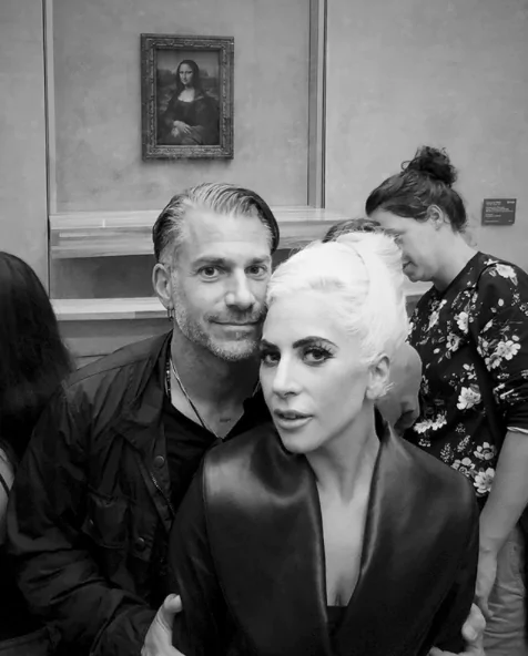 Lady Gaga con il futuro marito