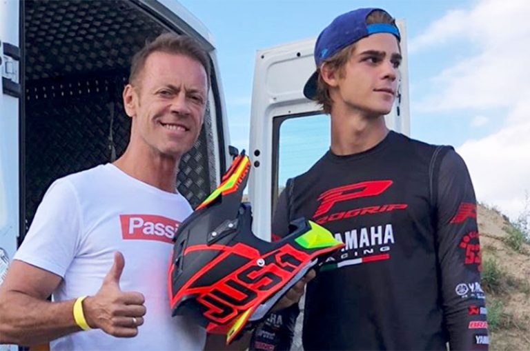 Rocco Siffredi con il figlio Leonardo Tano