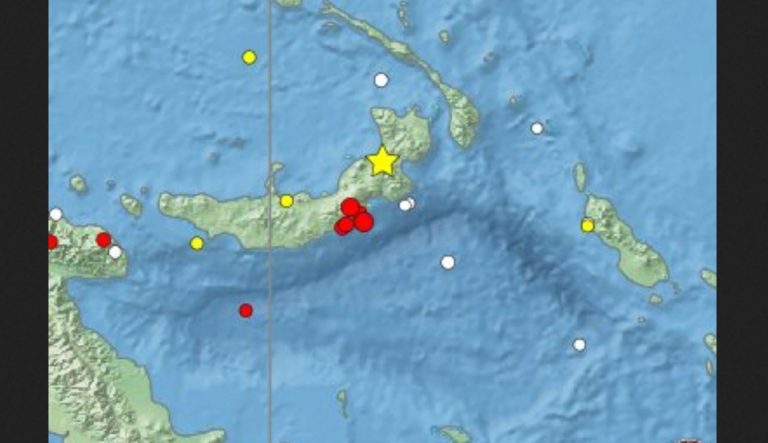 terremoto papua nuova guinea
