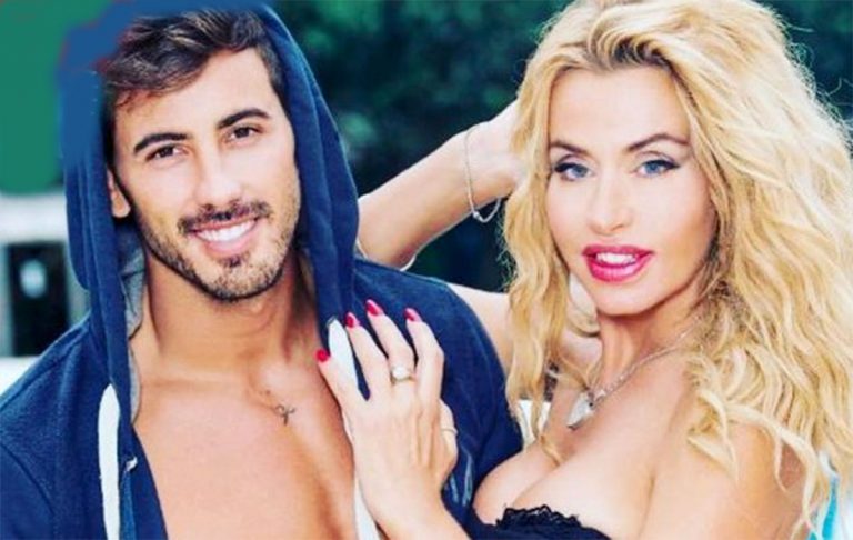 Valeria Marini con Ivan Gonzales