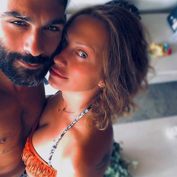 Francesco Arca con Irene Capuano