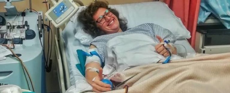 Giulia dona midollo osseo al padre