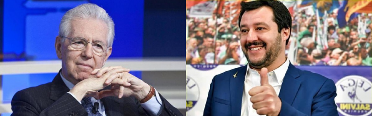 Mario Monti Matteo Salvini