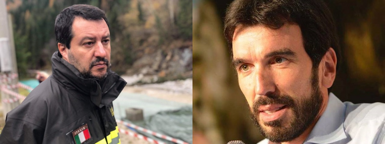 Matteo Salvini Maurizio Martina