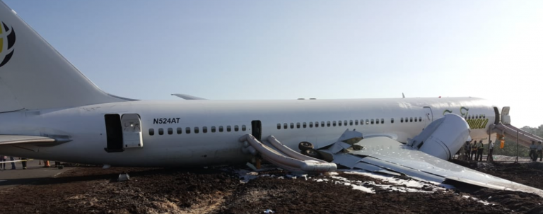 Aereo precipitato a Georgetown