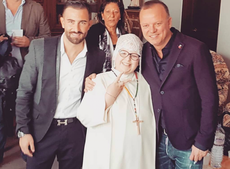 aurora cancro prima comunione gigi d'alessio