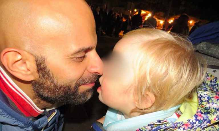 Bimba down papà single