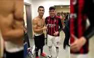 Il selfie di Bellanova con Ronaldo
