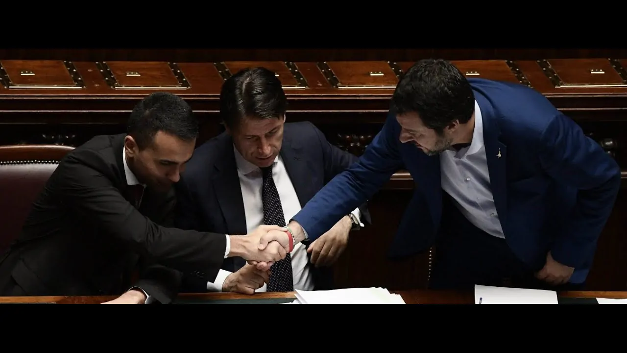 conte salvini di maio 2