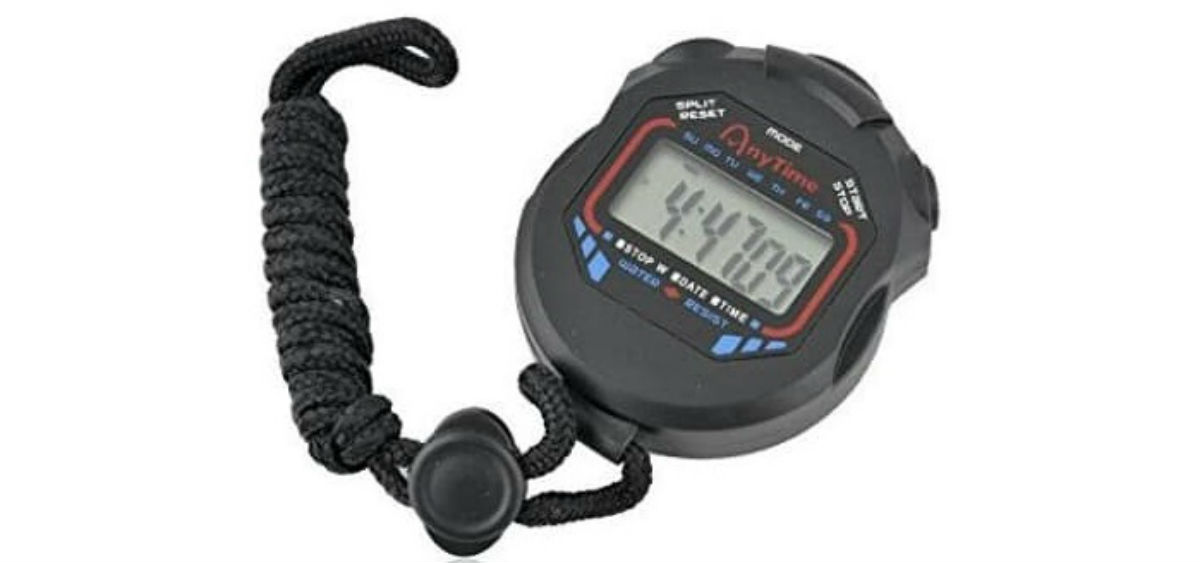 Omabeta Cronometro Digitale Impermeabile Ampio Display Digitale Cronometro Fitness Anti Magnetico Cronometro per Allenamento Sportivo Atletico 