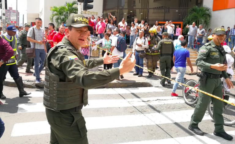 esplosione colombia cali