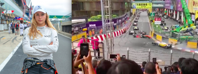 f3 macao incidente Sophia Floersch