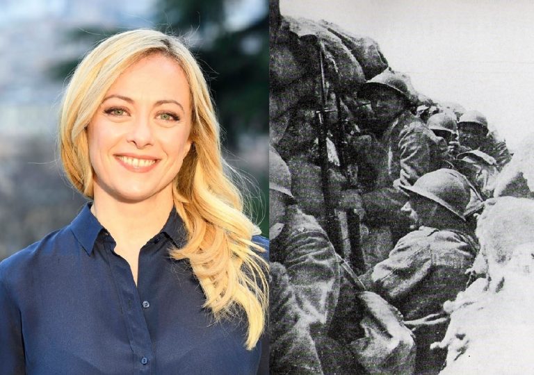 La strumentalizzazione storica di Giorgia Meloni