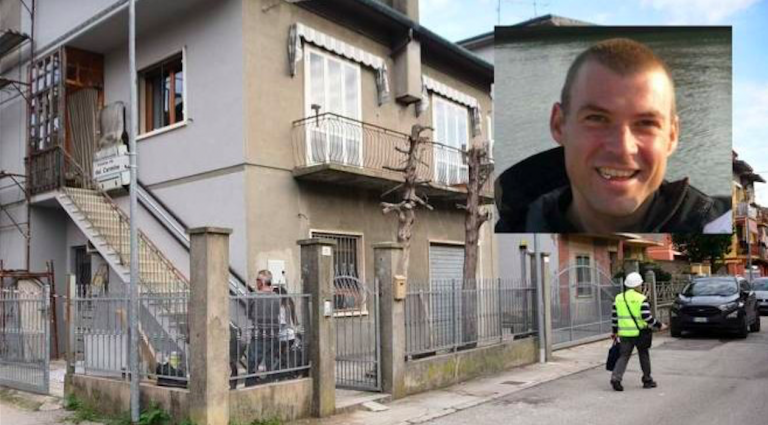 muore trafitto inferriata muratore comacchio