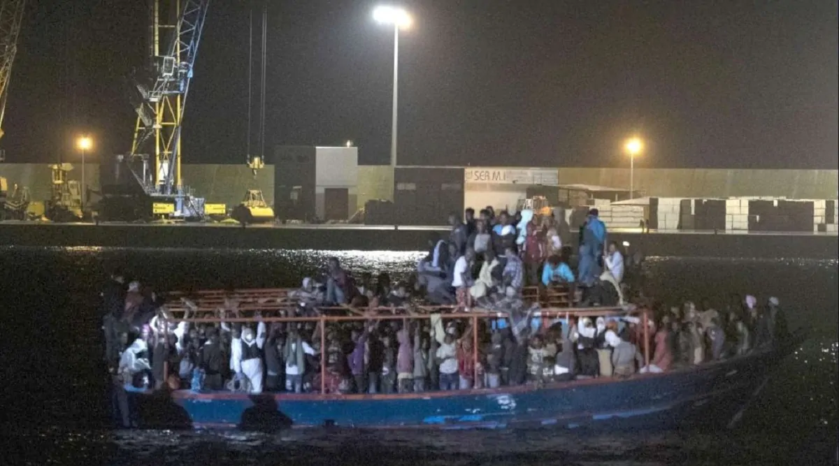 sbarco migranti a Pozzallo